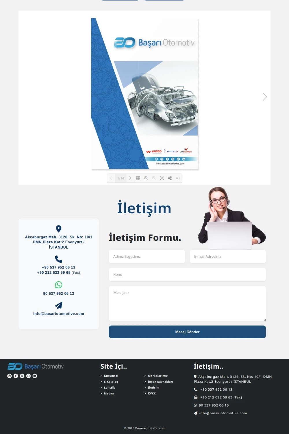 Başarı Otomotiv - Zeplada Yazılım referans projesi